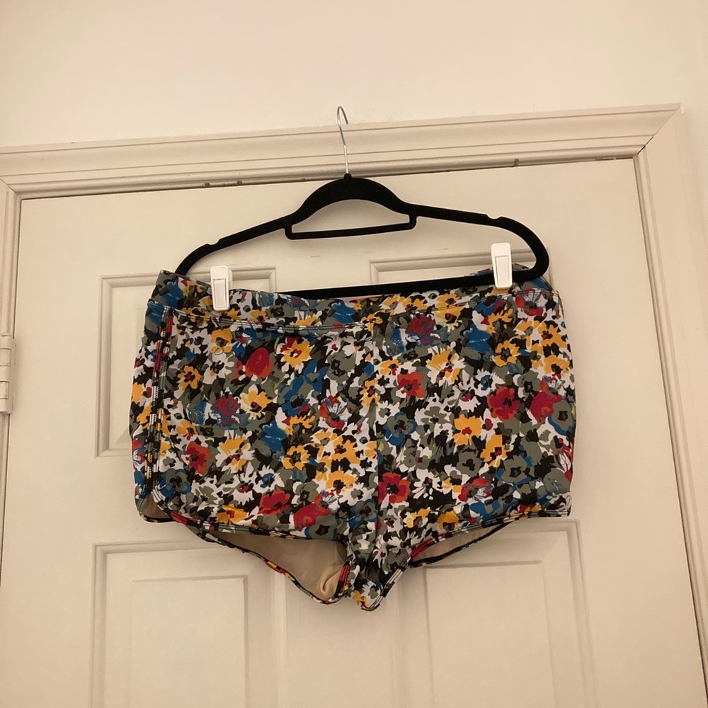 Cacique Swim “Hazy Fields” print Swim Shorts